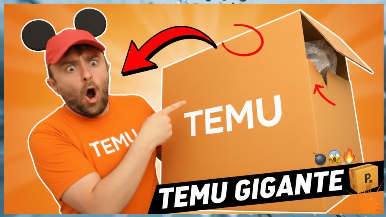 APRO UN MEGA PACCO TEMU 📦