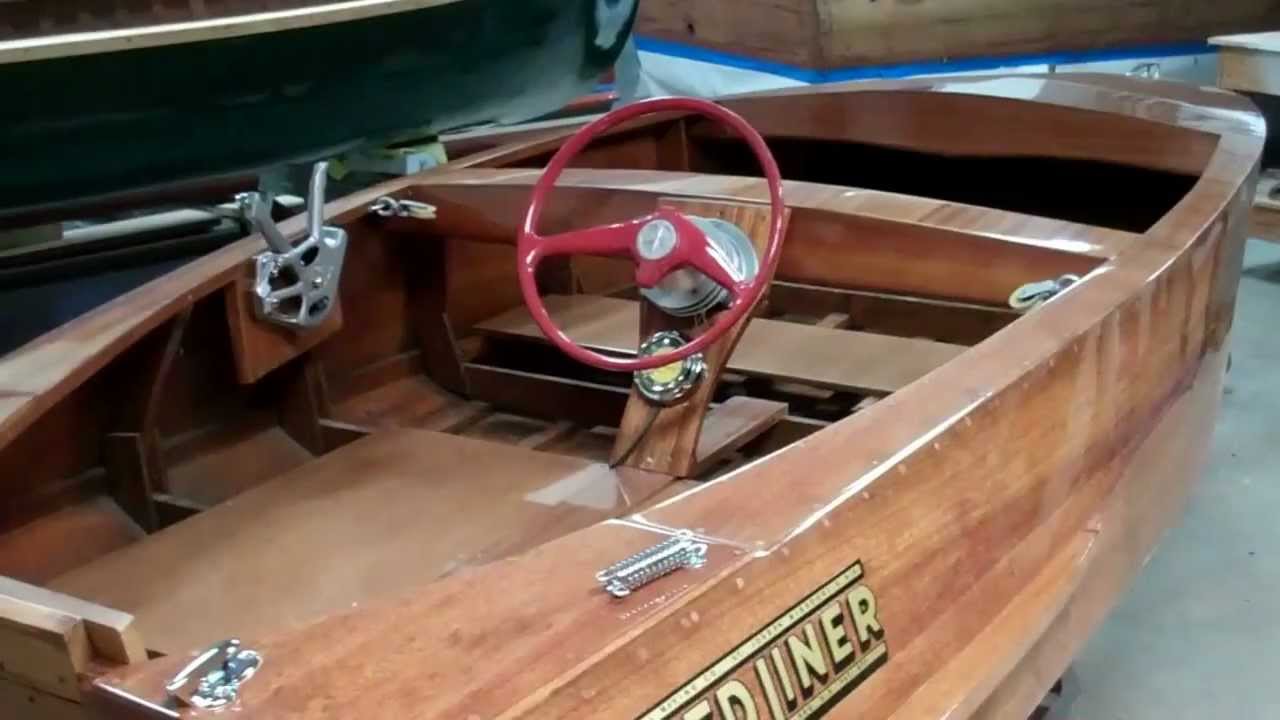 Restoration Complete 1957 Speed Liner Caravel Runabout 1 18 13