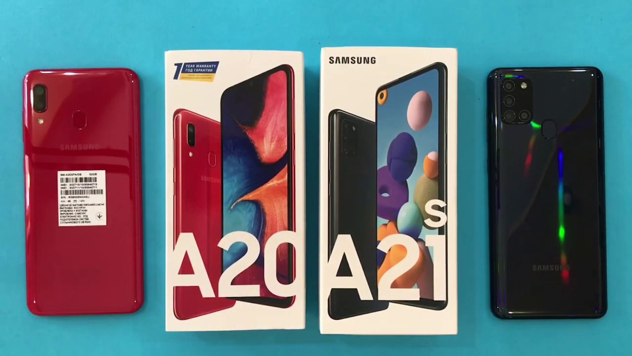 Samsung Galaxy A21s vs Samsung Galaxy A20