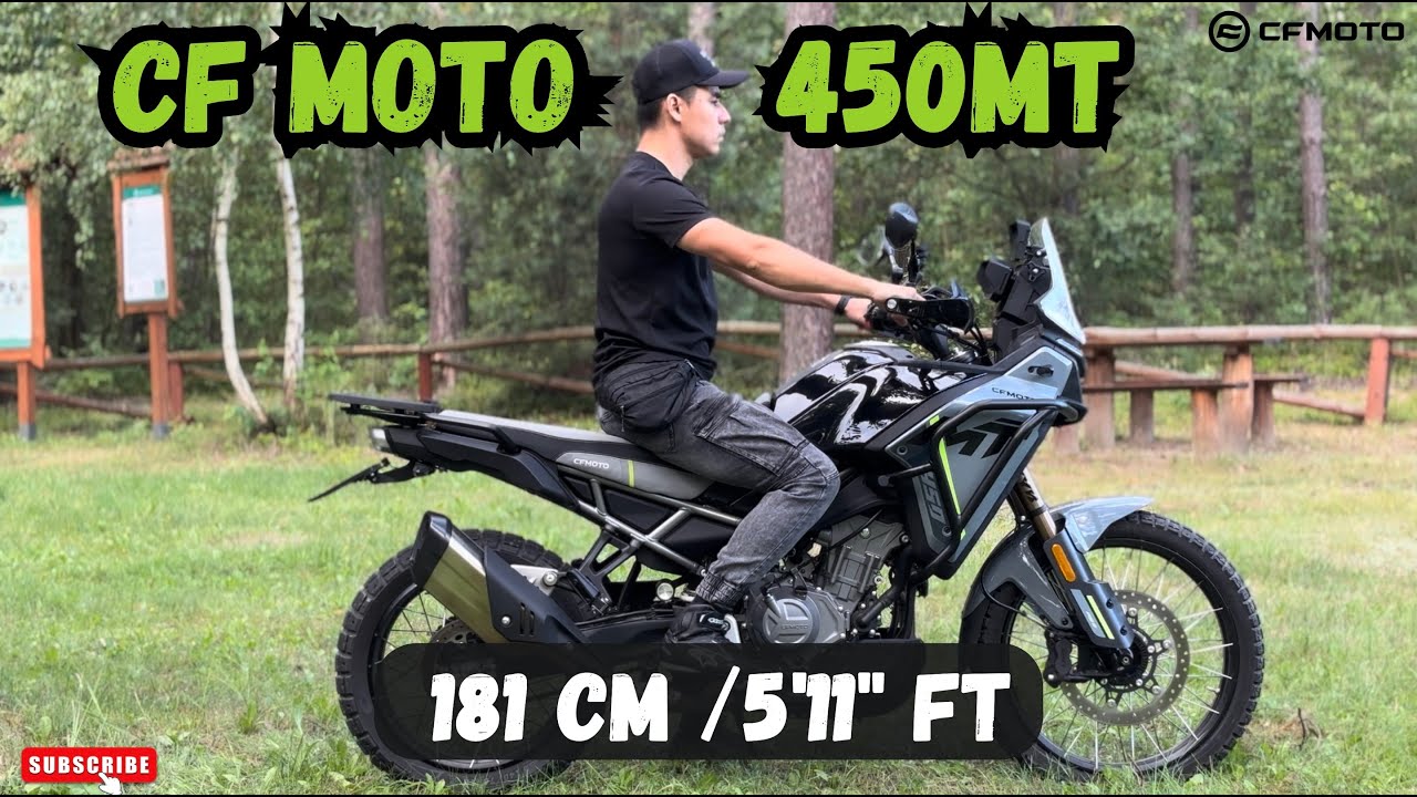 CF MOTO 450MT | CHECK BEFORE YOU BUY❗️| HIGHER SEAT ❓181 cm / 5’11”ft 