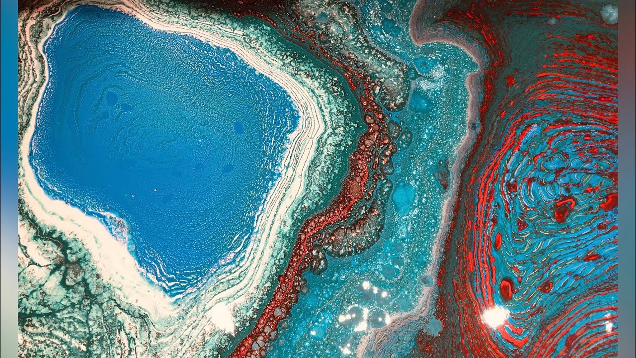Double RING pour/ folkart enamel or milk paints? What gives best results