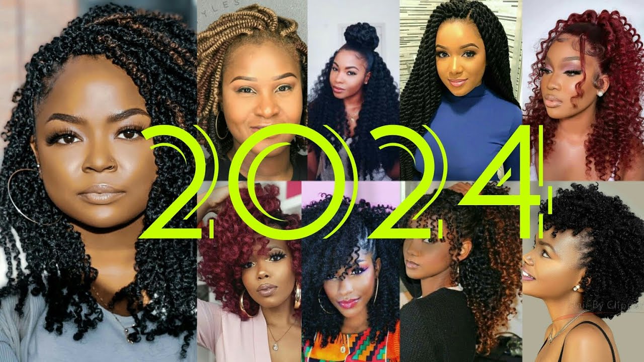 🔥💝 Cutest hairstyles for you | Crochet hairstyles for black women| Hairstyles with curls