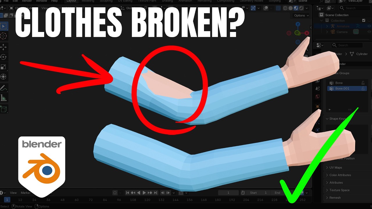 Одежда не соответствует вашему персонажу? — 3 простых решения — Blender