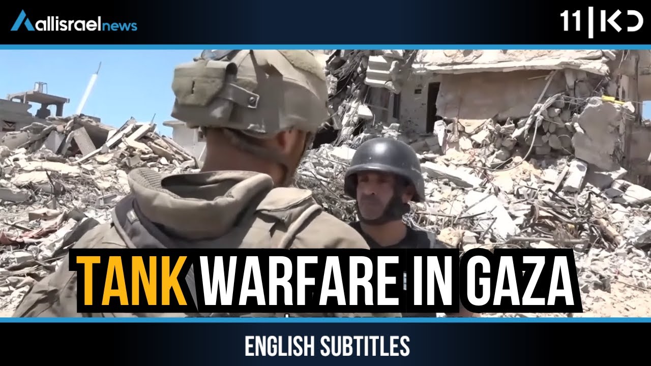 Inside the Battle: IDF Tank Forces in Hamas Stronghold Beit Hanoun | KAN 11