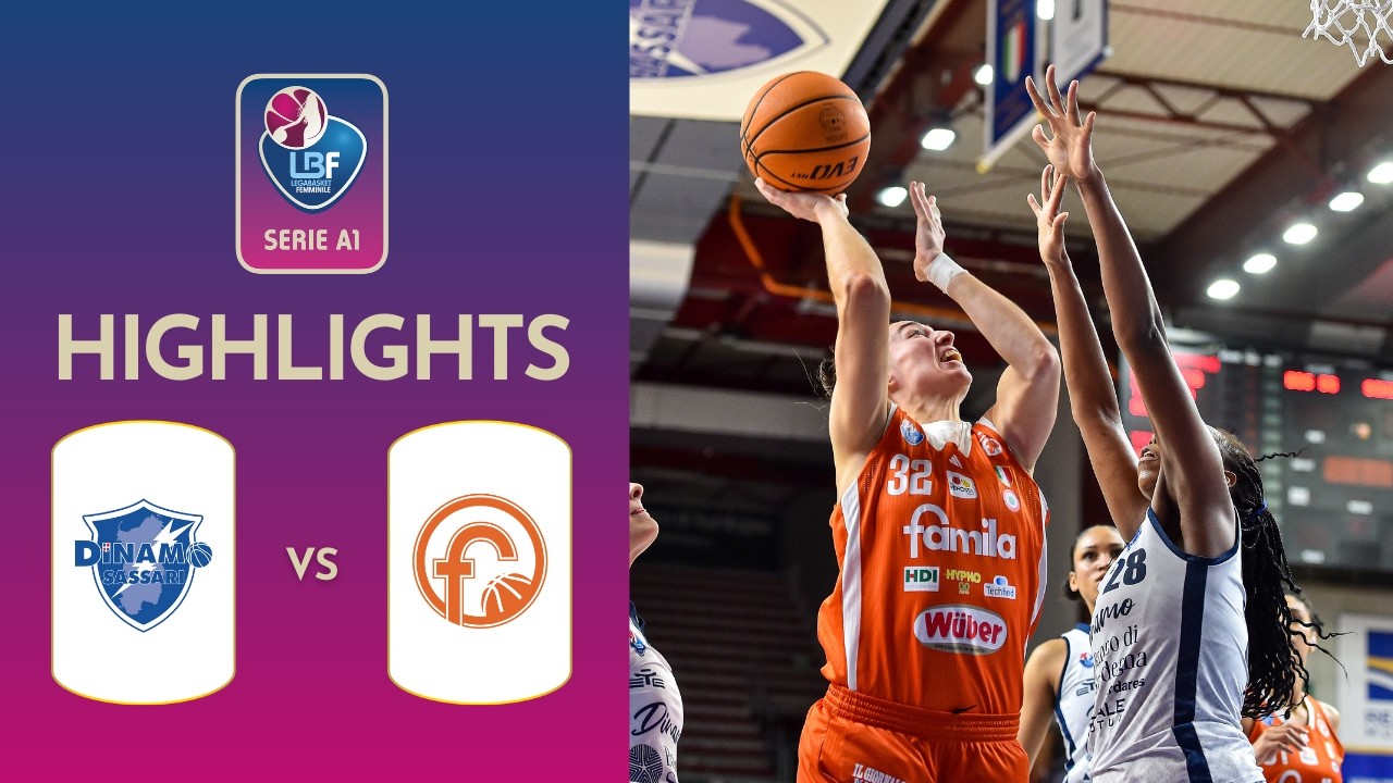 Dinamo BDS Women 73-89 Famila Wuber Schio • SERIE A1 - 18ª giornata