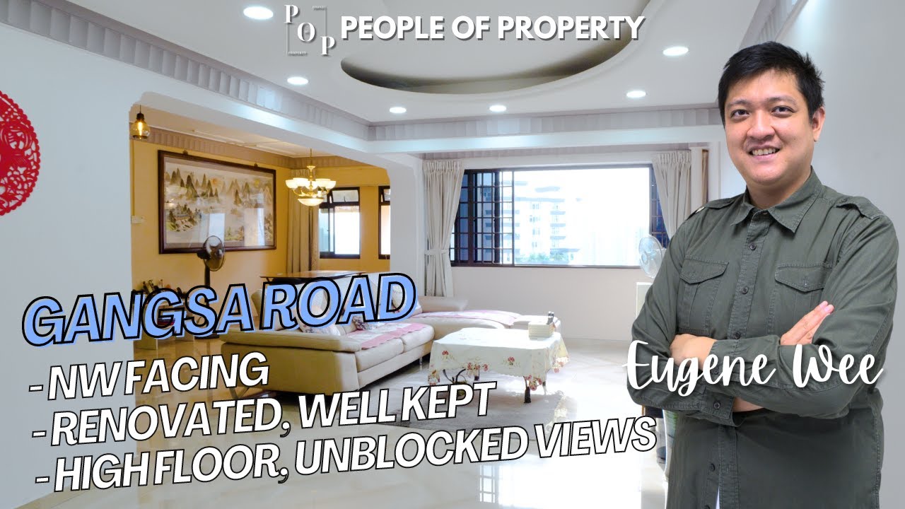 [Sold] Blk 165 Gangsa Road | 5 Room HDB For Sale | Minutes to MRT and shopping malls | POP Unveil 64