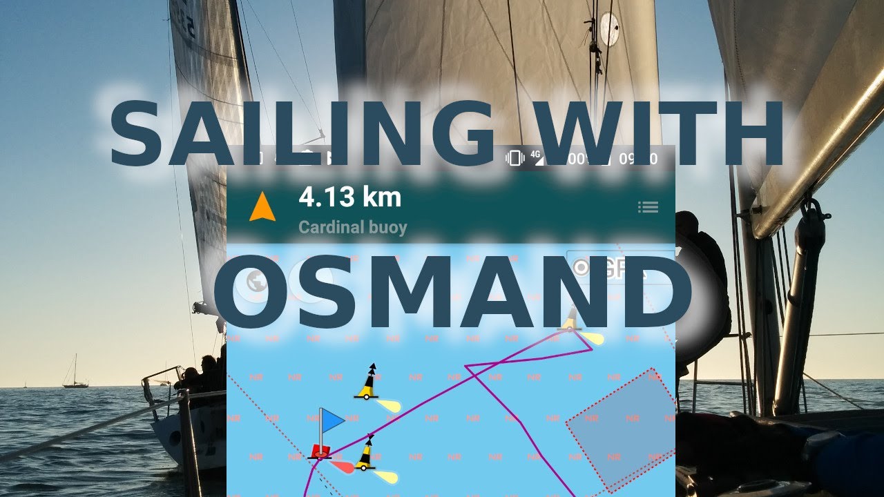 OSMAnd sailing navigation setup instructions