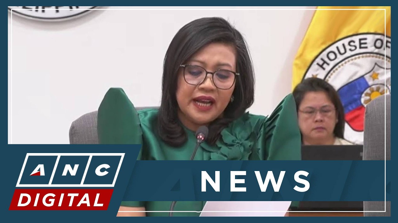 WATCH: Rep. Gerville Luistro reads House Justice Committee findings, report on Marcos impeach raps