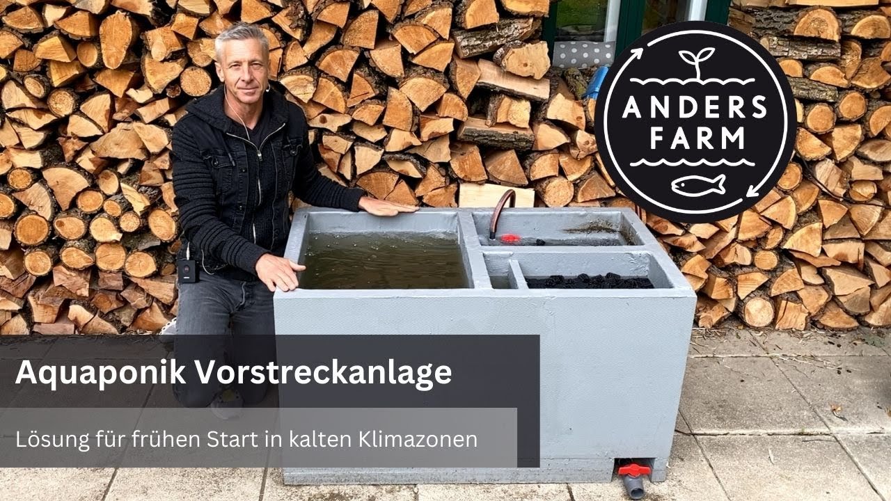 Vorstreckanlage für Aquaponik: Lösung für frühen Start in kälteren Klimazonen