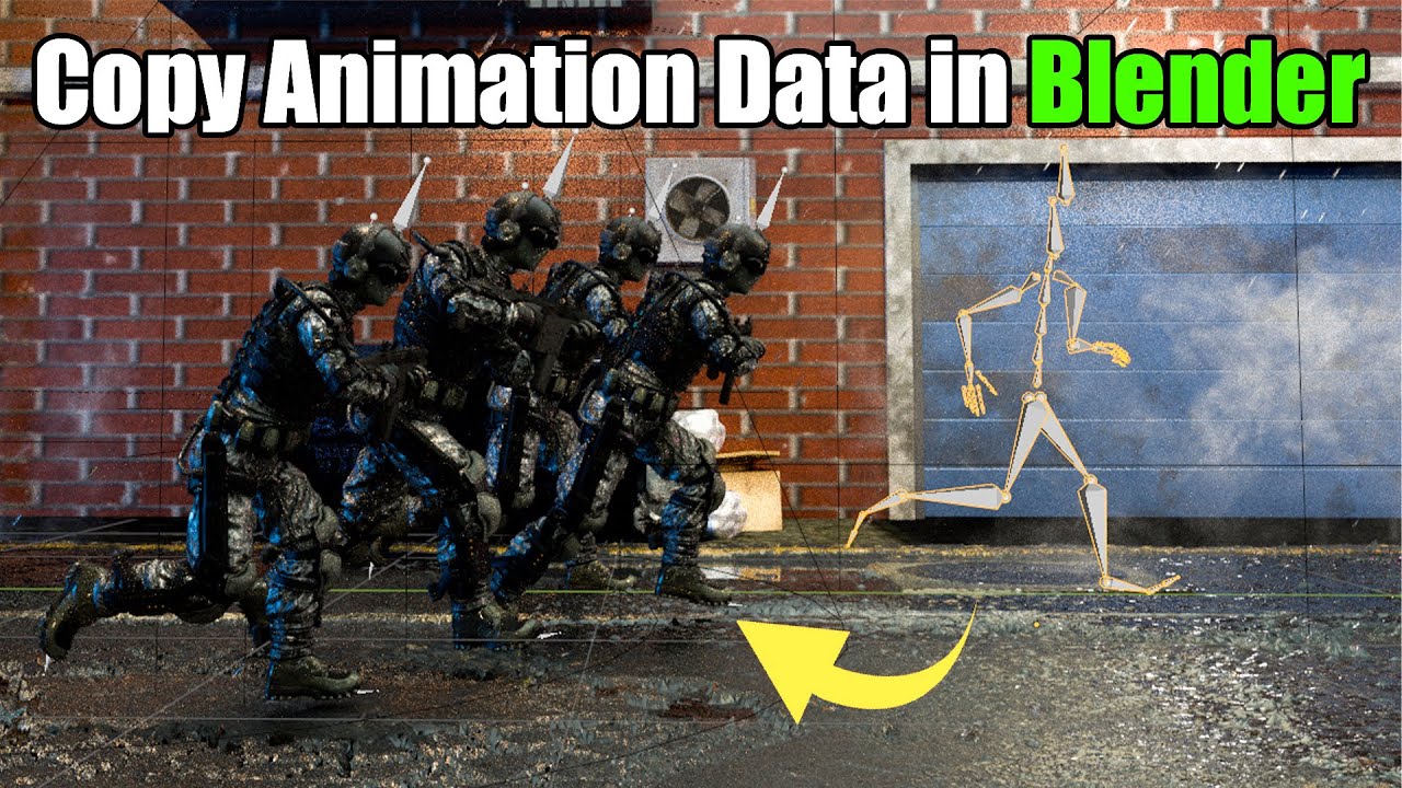 How to Copy Animation from One Rig to another in Blender | The Easy Animation Secrets
