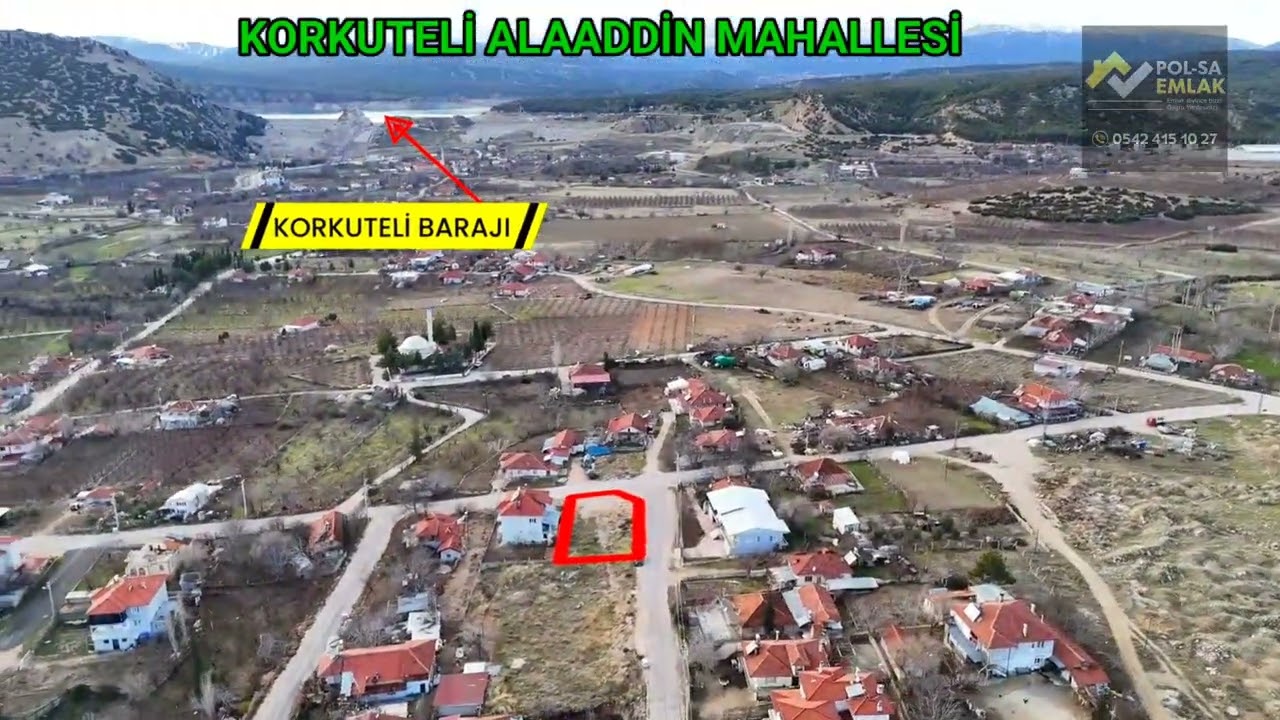 ✅KORKUTELİ✅ALAADDİN MAHALLESİ✅SATILIK 500M2 İMARLI ARSA➡️POL-SA EMLAK➡️☎0542 415 10 27⬅️#polsaemlak 
