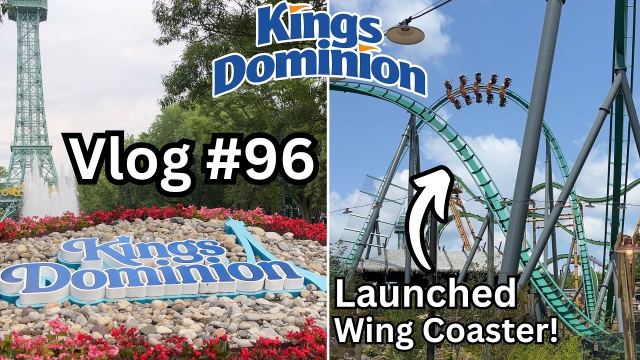 Checking Out Kings Dominion in 2025! | VLOG #96 (6/6/25)