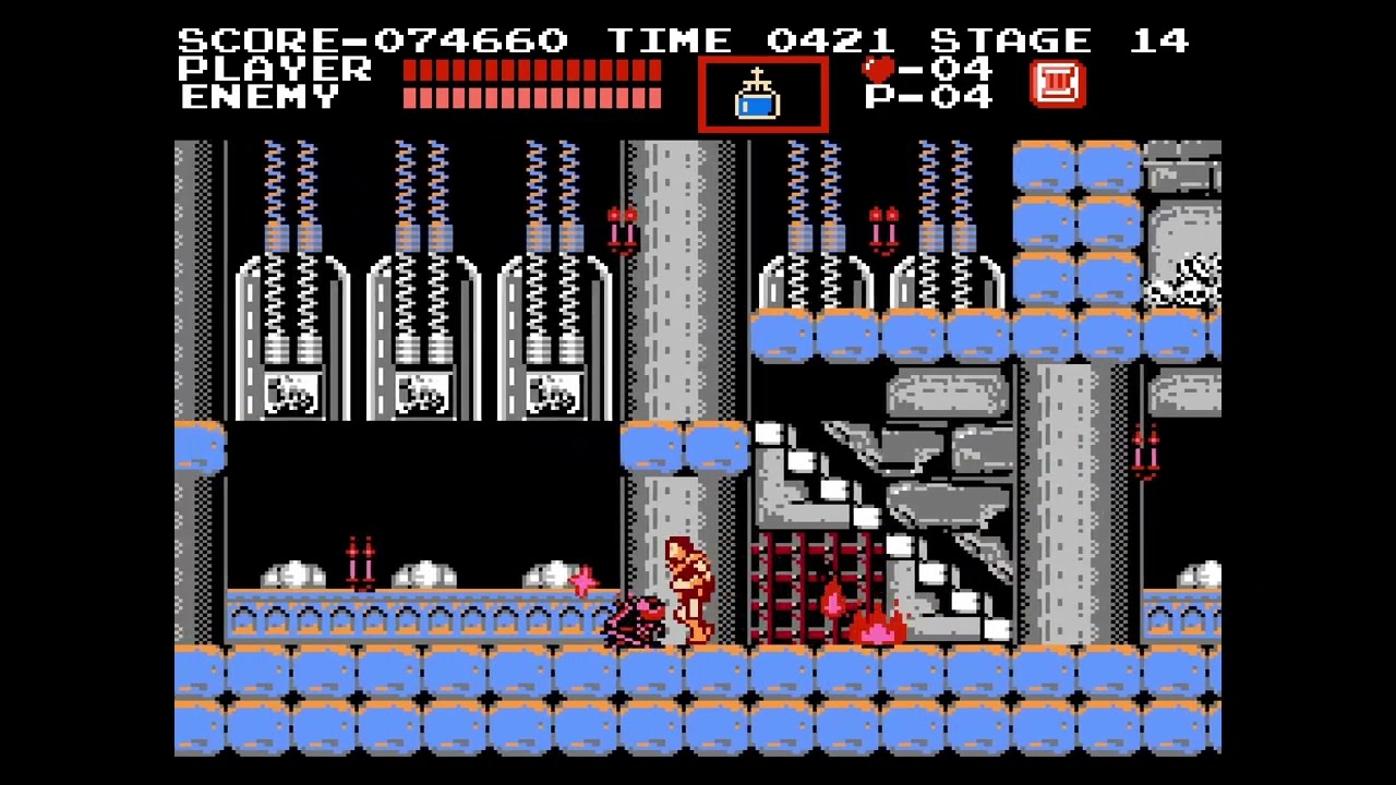 Castlevania (1986 - NES) | Level 5 / No Damage