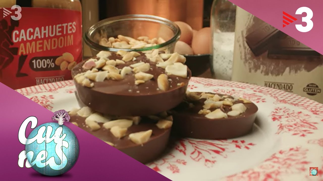 Galetes de cacauet i xocolata - Cuines