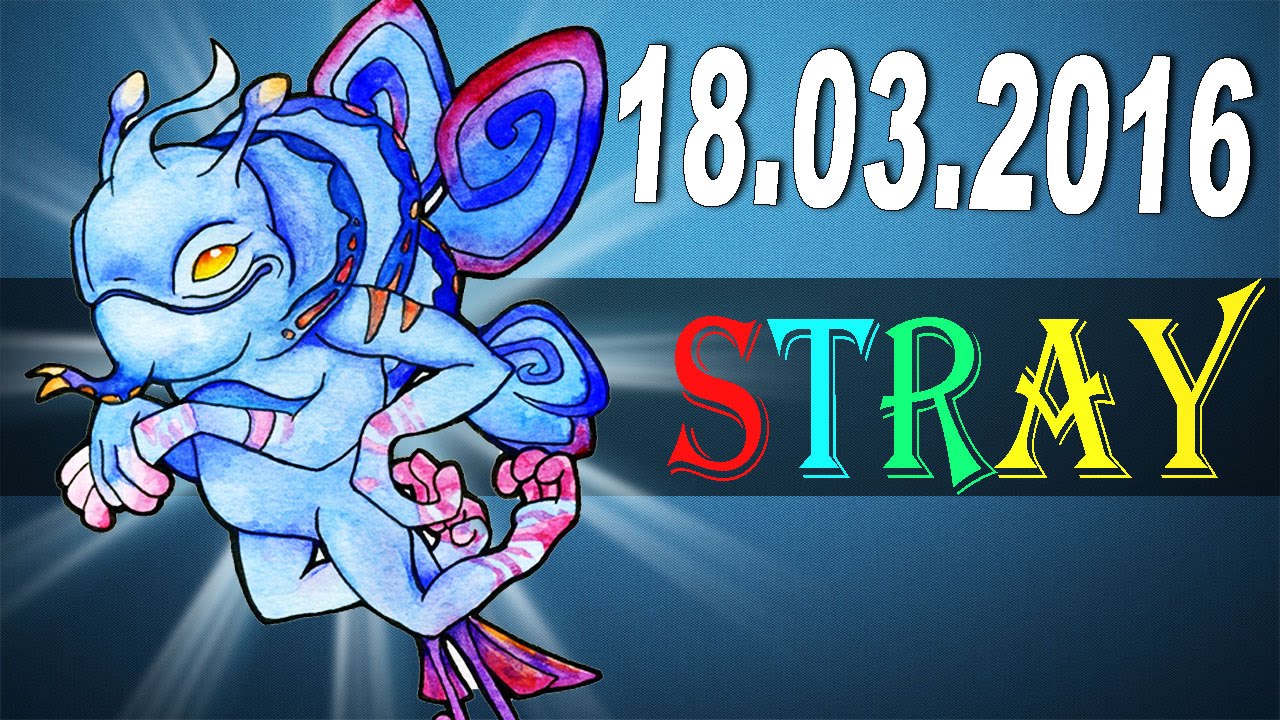 Dota 2 - Stray228 играет на герое Puck [Стрим 18.03.2016 MID vs WR]