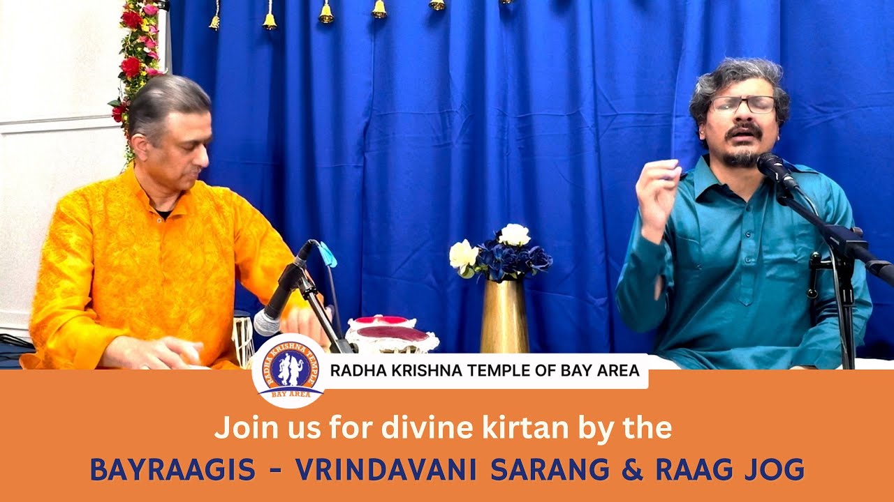 Stunning Kirtan Mixes Two Very Different Ragas!  | Vrindavani Sarang & Raag Jog