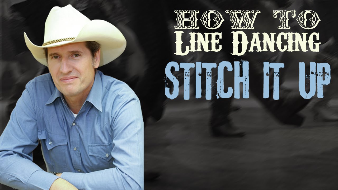 STITCH IT UP - 64 Counts- Beginner Country Line Dance Video Lesson -M15-