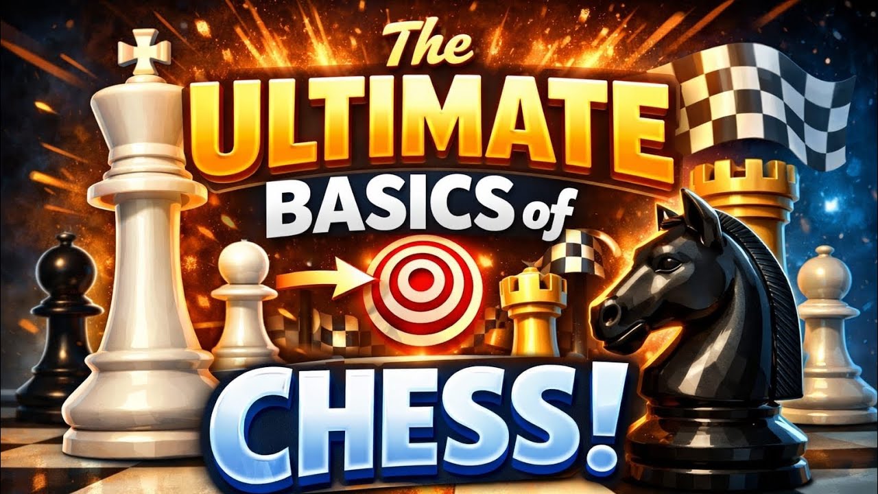 The ULTIMATE GUIDE of playing the basics of CHESS!Learn now.