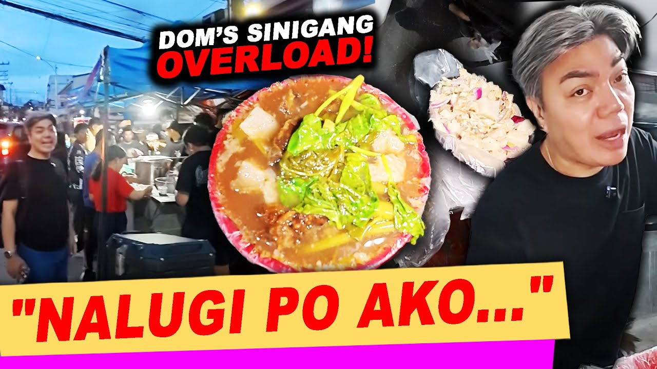 DOM'S SINIGANG OVERLOAD, SULIT AT MASARAP NGA BA?! | Romel Chika