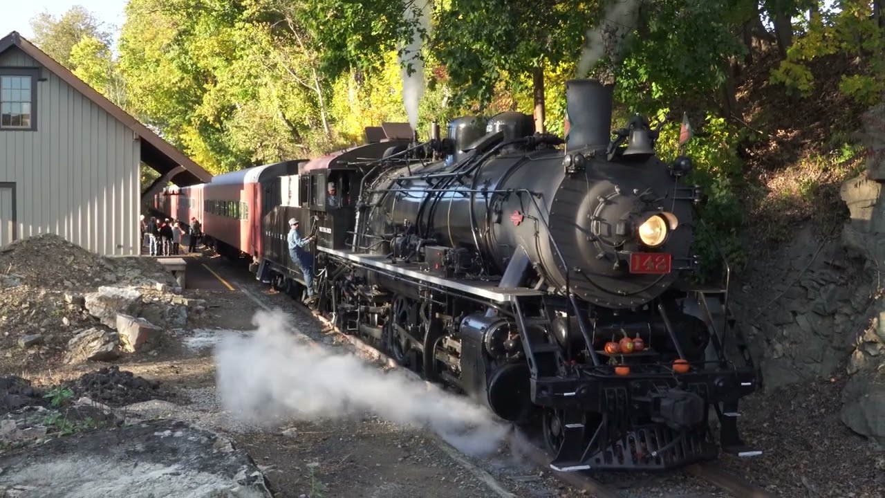 New York, Susquehanna and Western 142: Steam Returns to the Bel Del