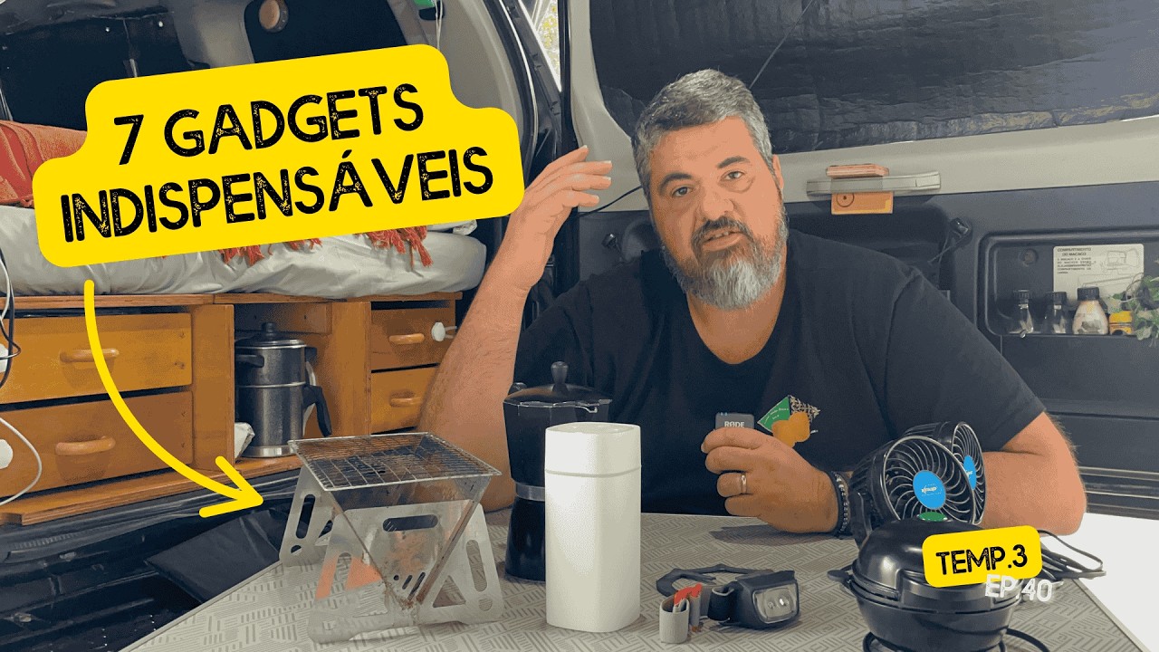 7 ACESSÓRIOS INDISPENSÁVEIS no nosso MINI MOTORHOME