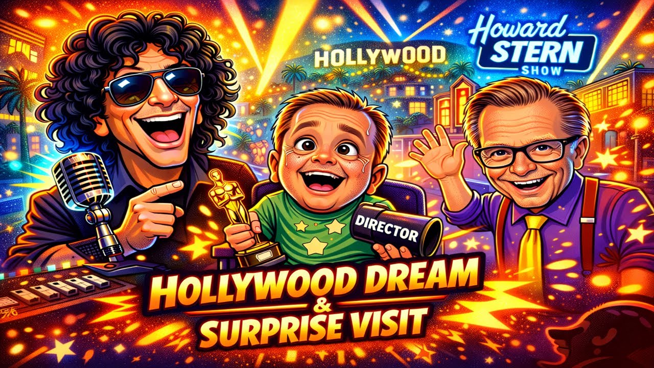 Eric the Midget's Hollywood Dream & Larry King's Surprise Visit! | The Howard Stern Show