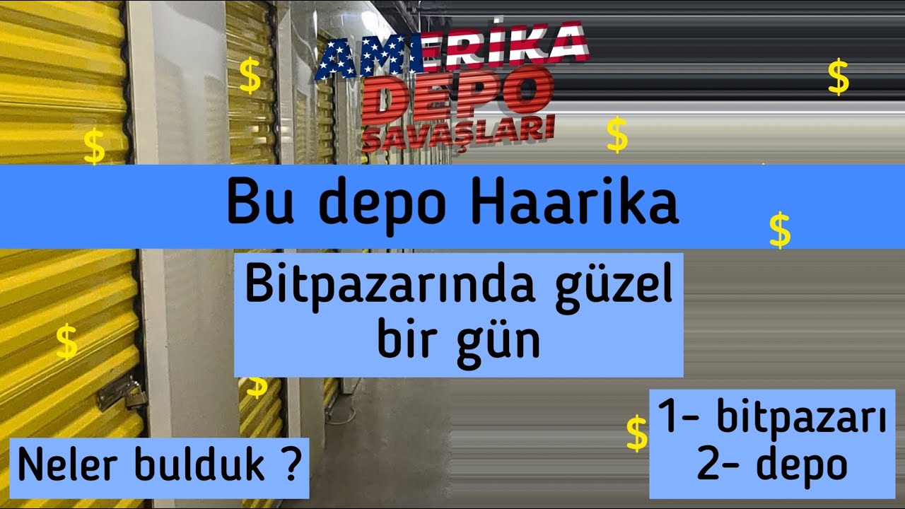 Bu depo haarika / Bitpazarinda satistayiz