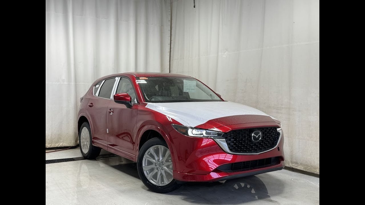 2025 Mazda CX-5 GT AWD Review (SOUL RED CRYSTAL METALLIC-BLACK) - Park Mazda