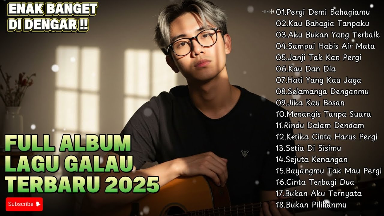 Playlist Trending 🖤🎧 || 20 Lagu Pop Indonesia 2025 Bikin Baper || Pergi Demi Bahagiamu