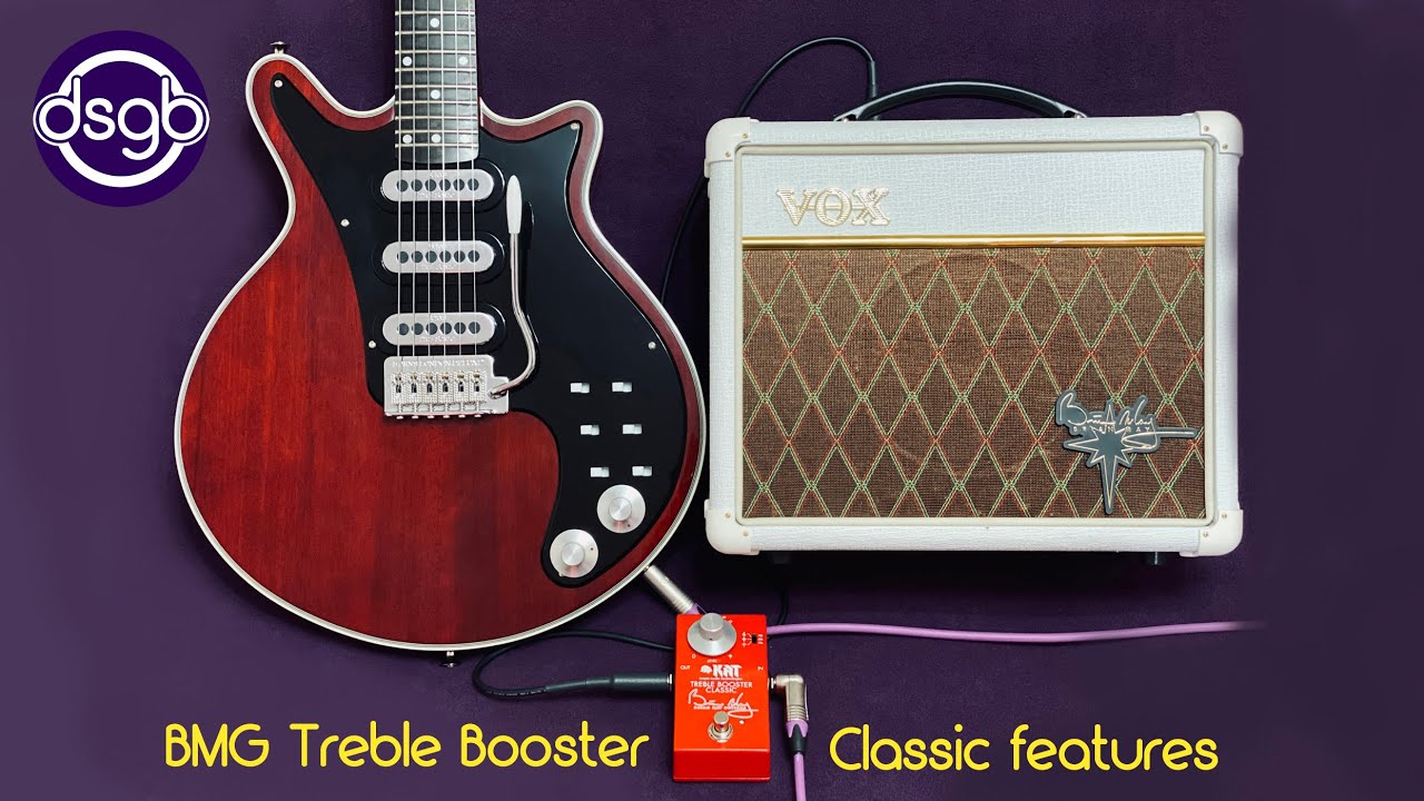 Brian May Guitars Treble Booster Classic Easter Eggs and Features