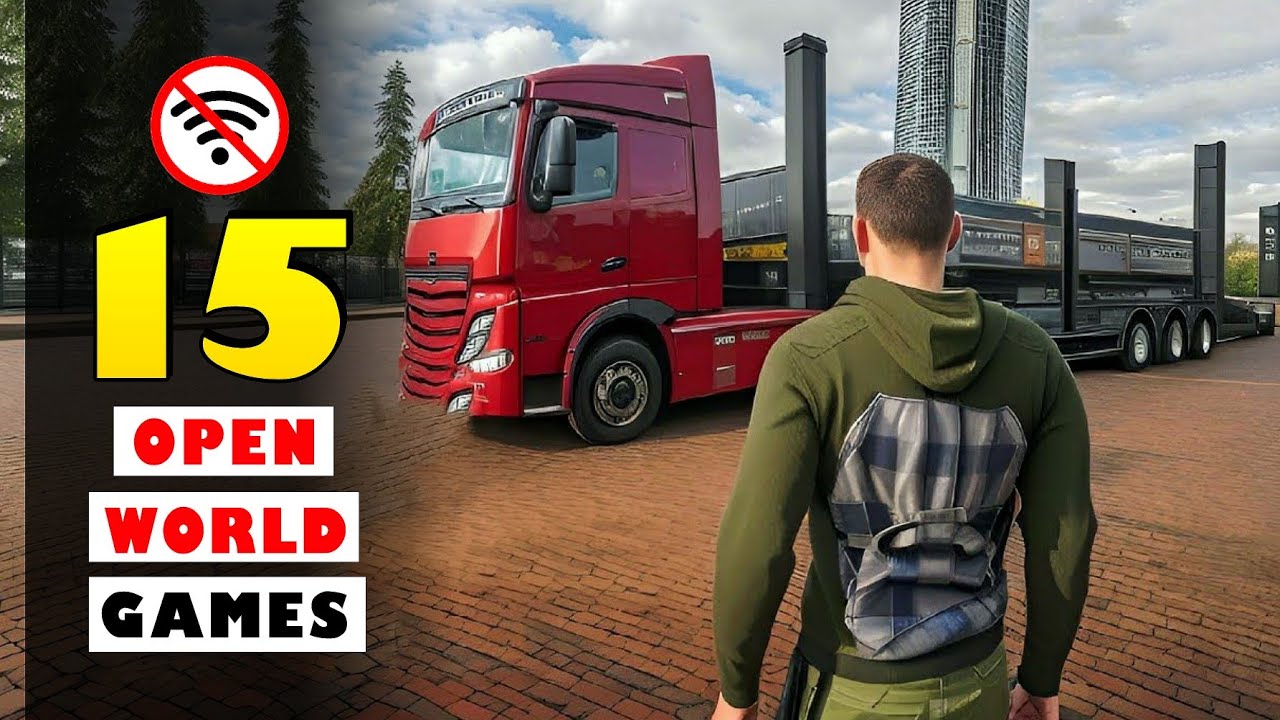 Top 15 Best Offline Open World Games for Android 2025 | New Offline Open World Games On Mobile