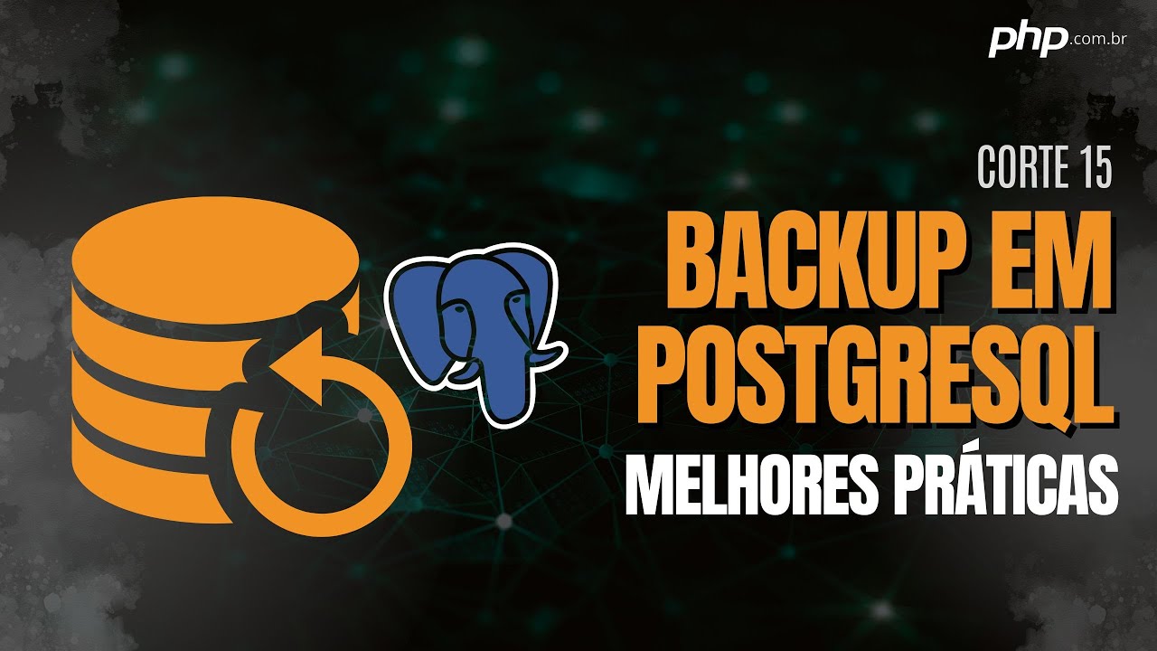 Backup em PostgreSQL: Melhores pr&aacute;ticas (dump, basebackup)