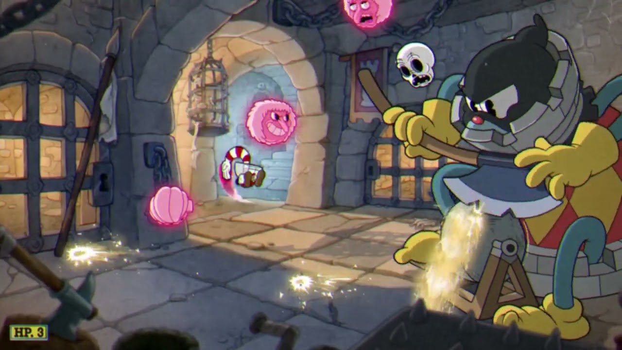 Cuphead DLC - The Kings Leap 4 - NO DAMAGE