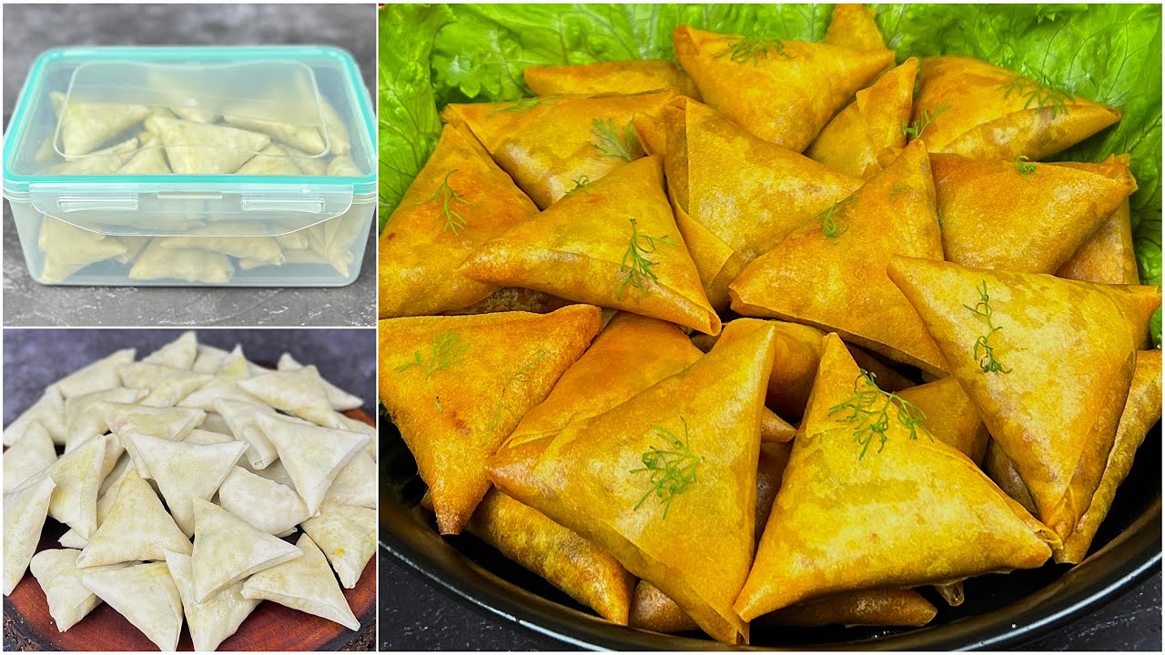 রমজান স্পেশাল মিনি চিকেন সমুচা রেসিপি (ফ্রোজেন পদ্ধতিসহ)‼️Ramjan Special Recipe/ Keema Samoca Recipe