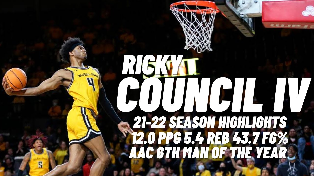 AAC 6th Man of the Year And Future Arkansas Transfer Ricky Council IV 21-22 Season Highlights