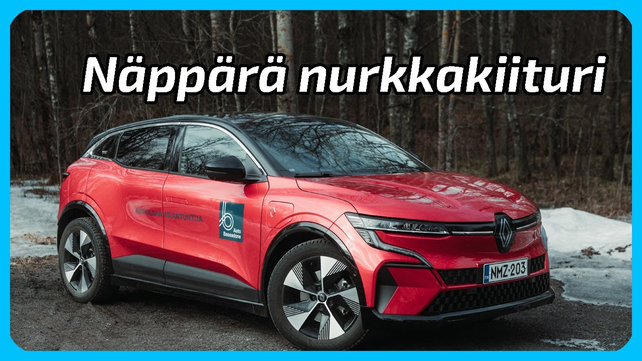 Yksi lempiautoistani on ranskalainen? - Renault Megane E-tech
