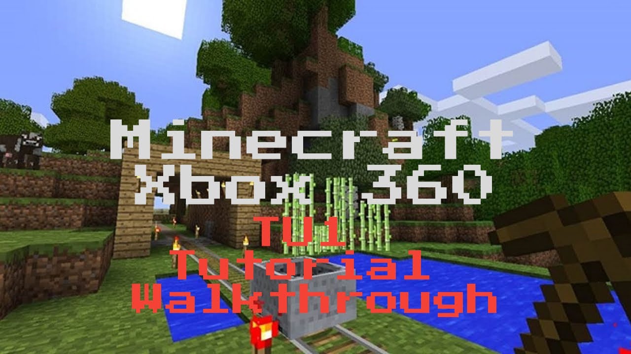 Minecraft Xbox 360 TU1 Tutorial Walkthrough (Legacy Console Edition 10th Anniversary!)