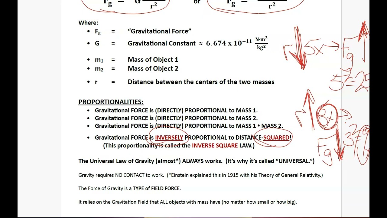 PHY111 LESSON 06 (part 3b - Universal Gravitation - ADVANCED) (31 min.)