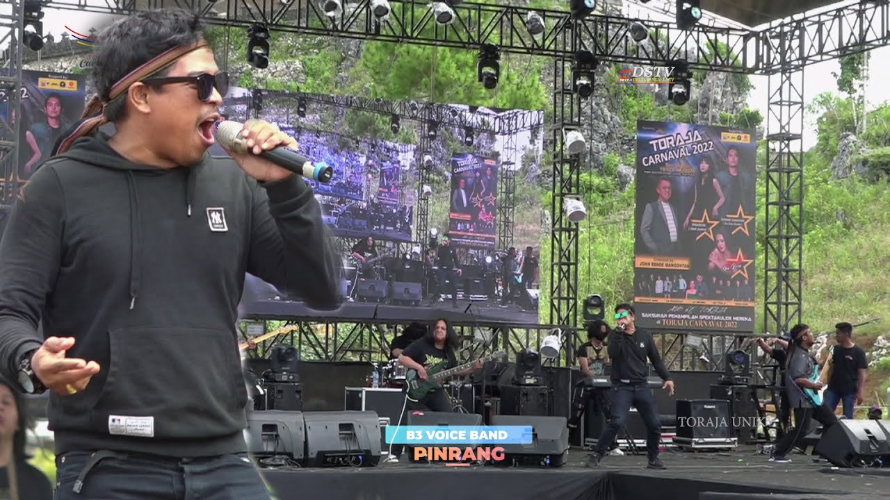 Sarira parerung B3 VOICE band dari Pinrang Toraja Carnaval 2022 di Burake