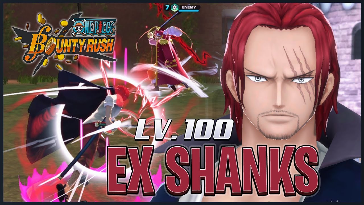 6★ Film Red EX SHANKS Gameplay | ONE PIECE Bounty Rush