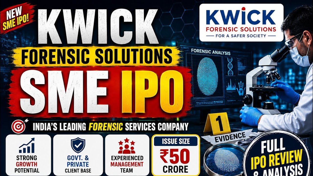 Kwick forensics solution sme ipo review || IPO LATEST NEWS 