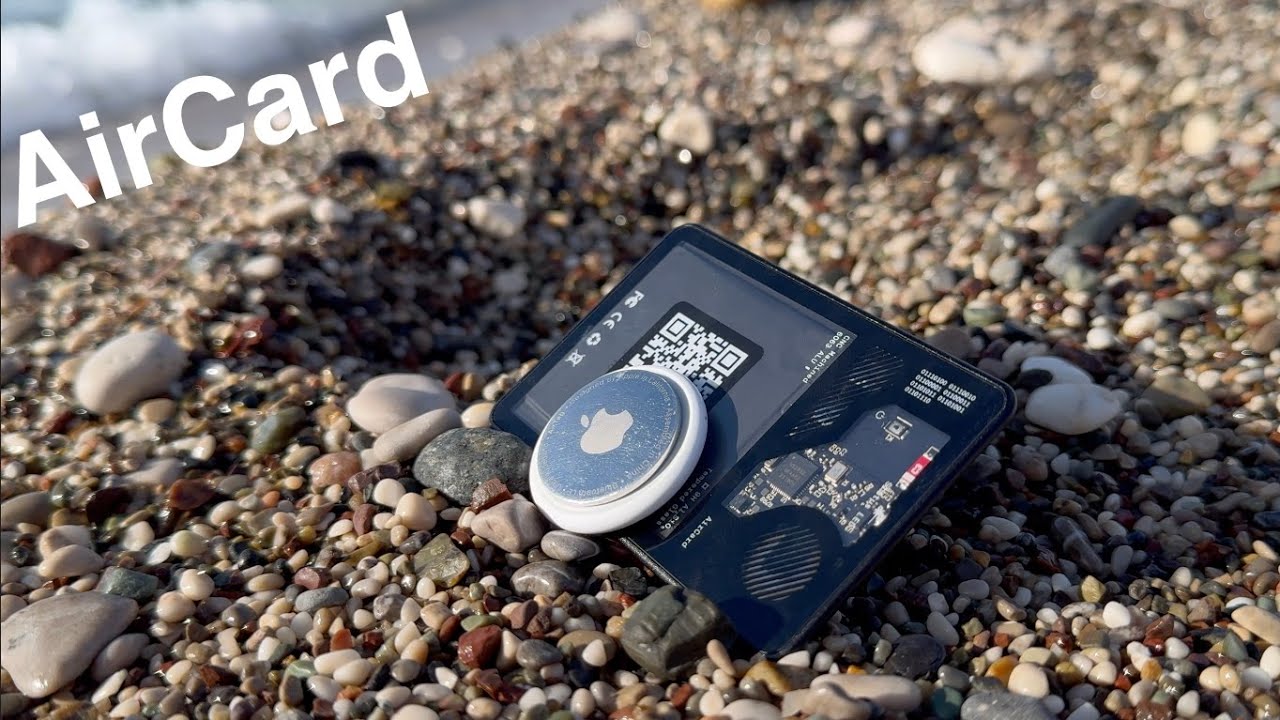 AirTag для кошелька/паспорта - AirCard! Лучший аналог AirTag в виде банковской карты - AirCard