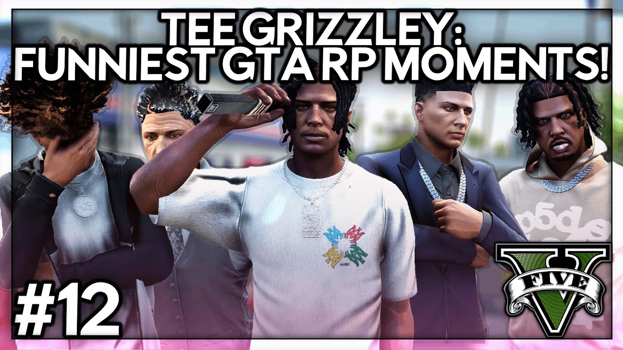 Tee Grizzley: Лучшее из GTA RP! Самые смешные моменты! #12 | GrizzleyWorld RP