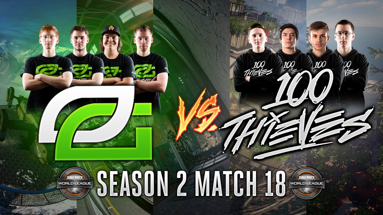 Black Ops 3 CWL - Season 2 Match 18  - OpTic vs. 100Thieves