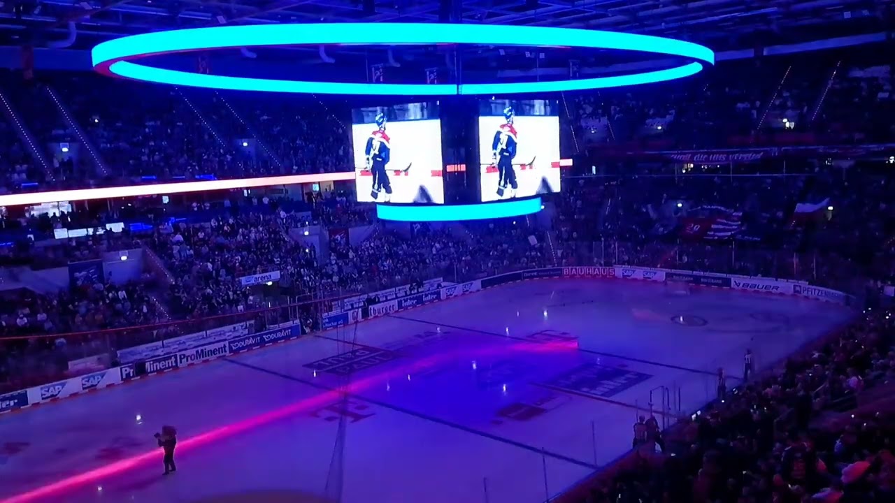 Adler Mannheim Choreografie im Derby gegen Frankfurt (28.10.2022)