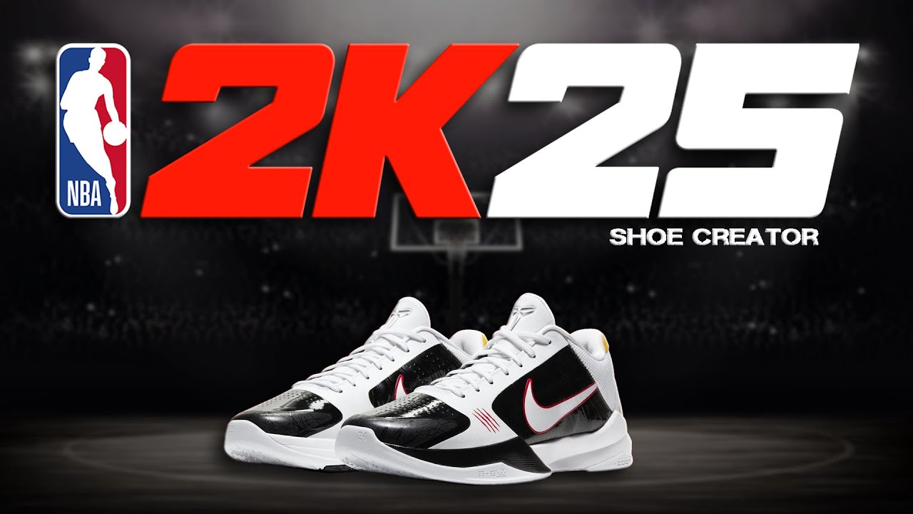 Создатель обуви NBA 2K25 — как сделать кроссовки Kobe 5 «Брюс Ли»