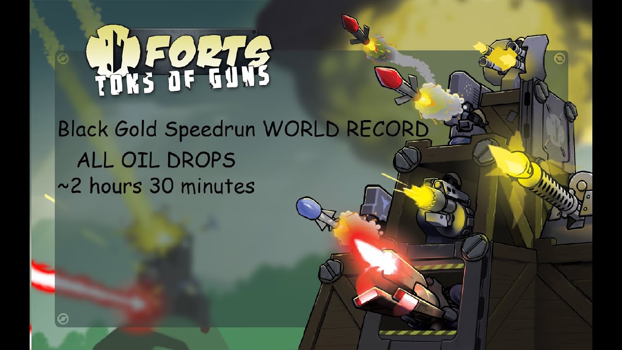 Forts Black Gold campaign speedrun - All Oil Drops WR