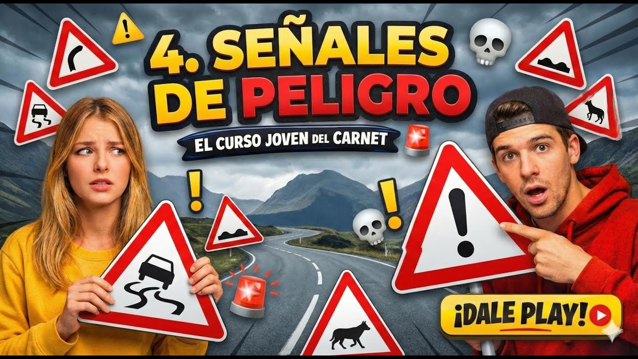 4. ¡¿OTRO TRIÁNGULO MÁS?! 🤯 Las Señales de PELIGRO que te hacen dudar (y suspender) en la DGT.