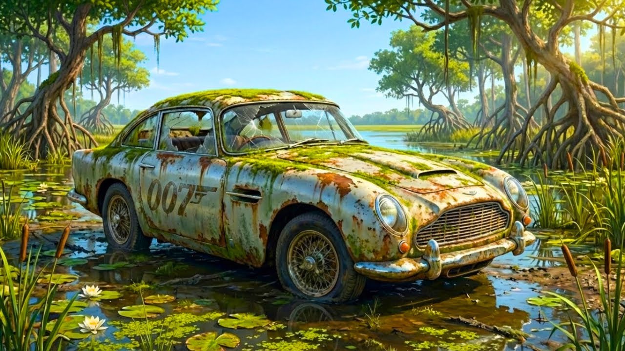 ASMR Car Restoration | Aston Martin DB5 (1964) from 007 vs Goldfinger Full Rebuild from Abandoned