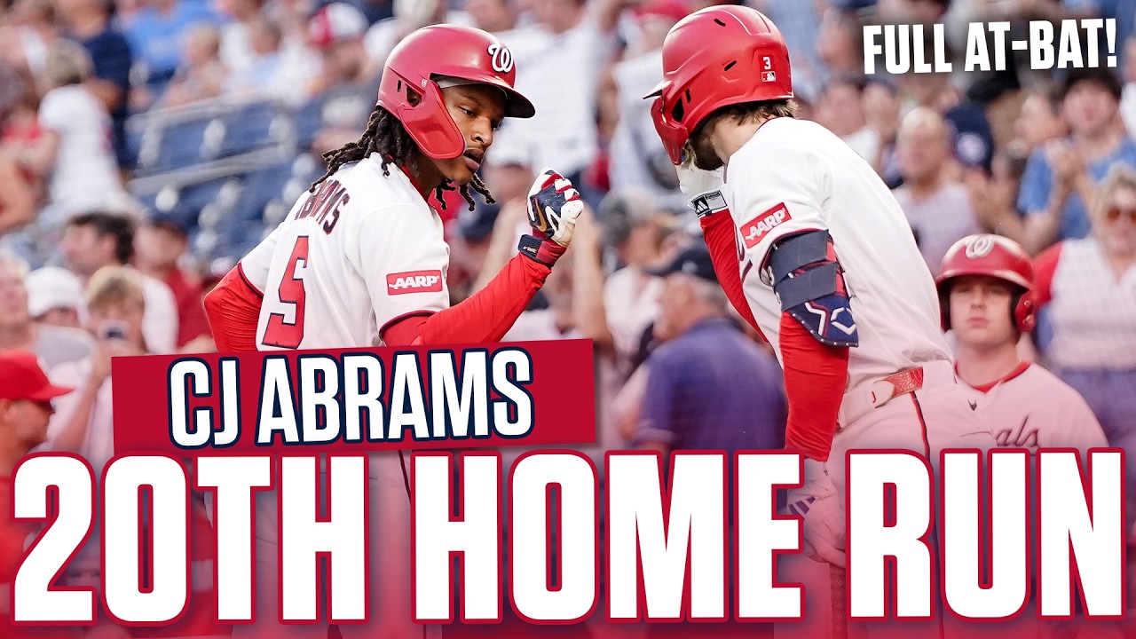 ANOTHER CJ ABRAMS HOME RUN | Full At-Bat